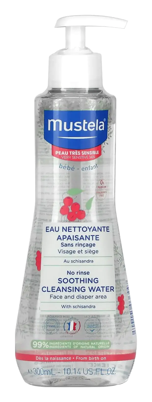 Mustela Very Sensitive No Rinse Soothing Cleansing Water