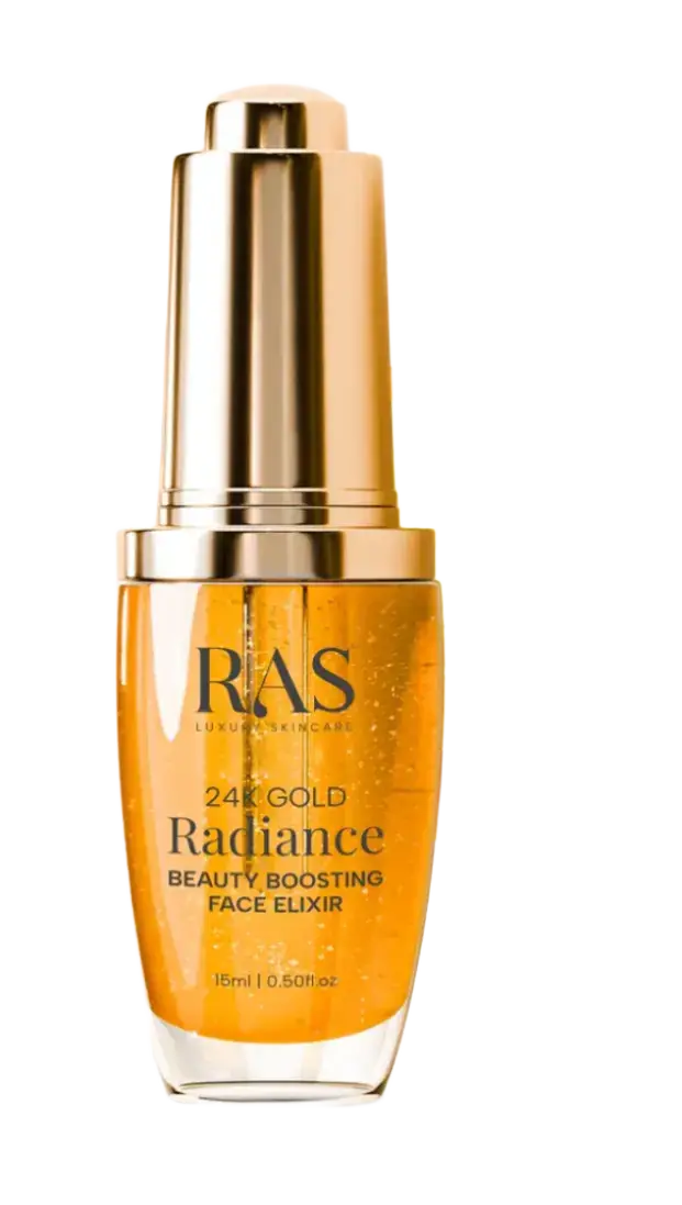 RAS Luxury Oils 24k Gold Radiance Beauty Boosting Face Elixir