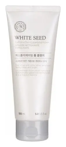 The Face Shop White Seed Exfoliating Foam Cleanser