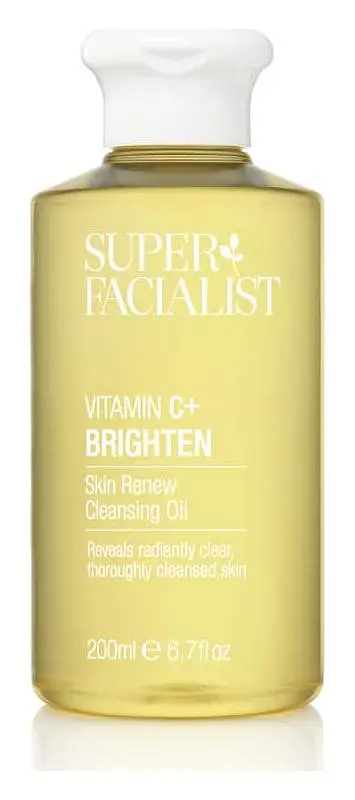 Super Facialist Vitamin C + Brighten Skin Renew Cleansing Oil 200ml