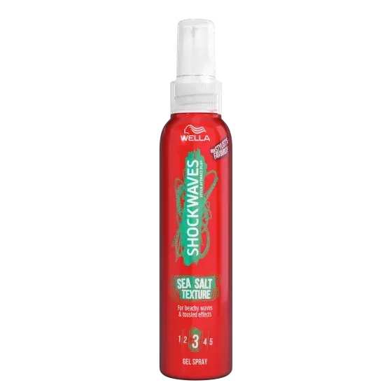 Wella Shockwaves Sea Salt Texture Gel Spray