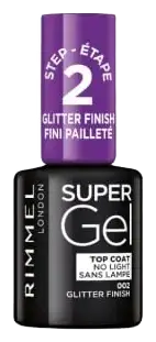 Rimmel London Super Gel Top Coat Glitter Finish