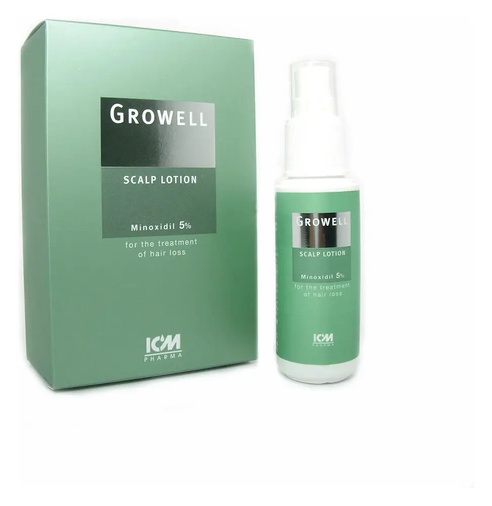 ICM Pharma Growell Scalp Lotion Minoxidil 5%