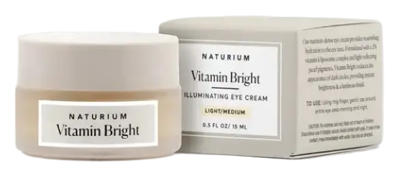 Naturium Vitamin Bright Illuminating Eye Cream Light/Medium