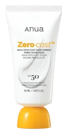 Anua Zero-Cast Moisturizing Finish Sunscreen SPF 50 Original