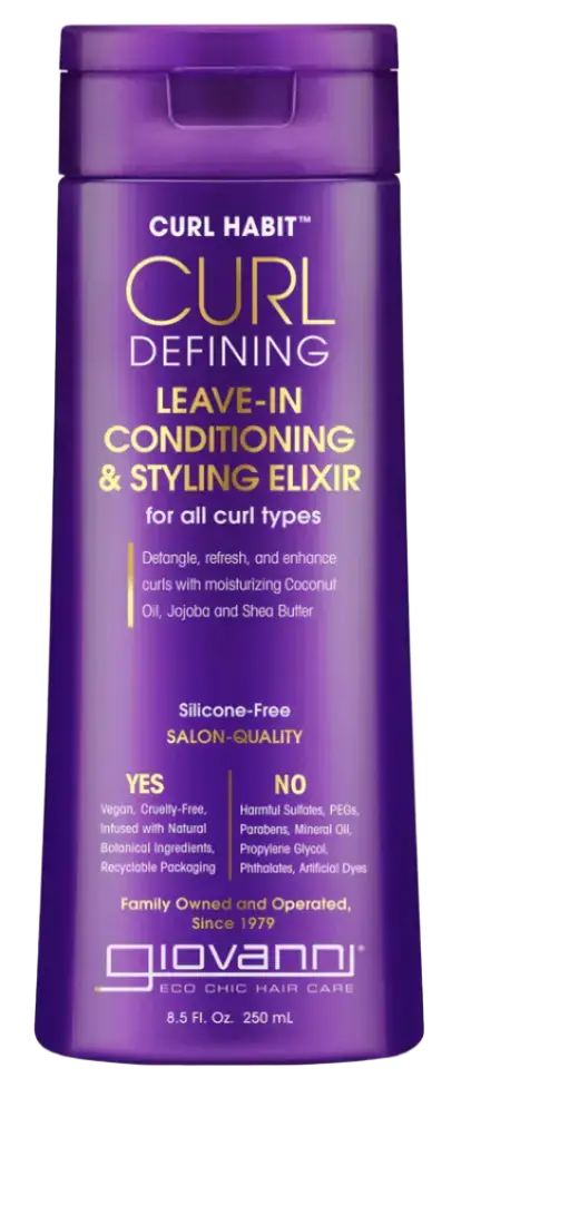Giovanni Curl Habit Curl Defining Leave-In Conditioning & Styling Elixir