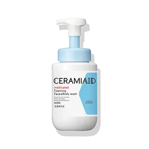 Ceramiaid Medicated Foaming Face & Body Wash