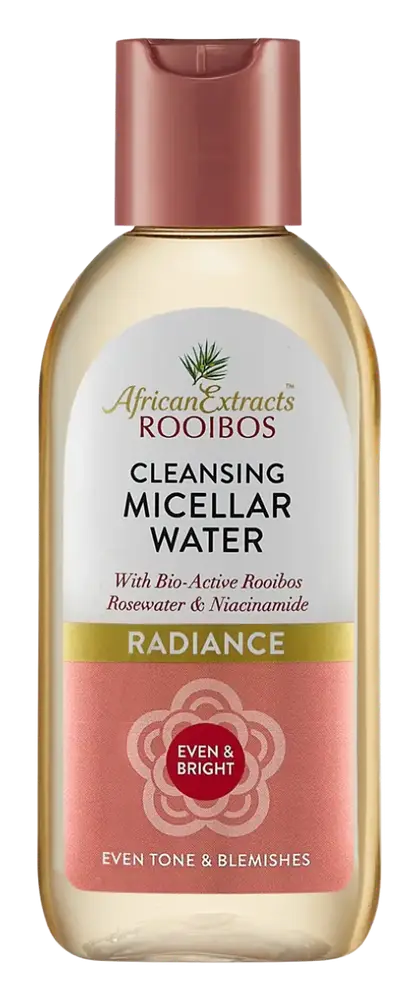 African Extracts Rooibos Skin Care Radiance Cleansing Micellar Water