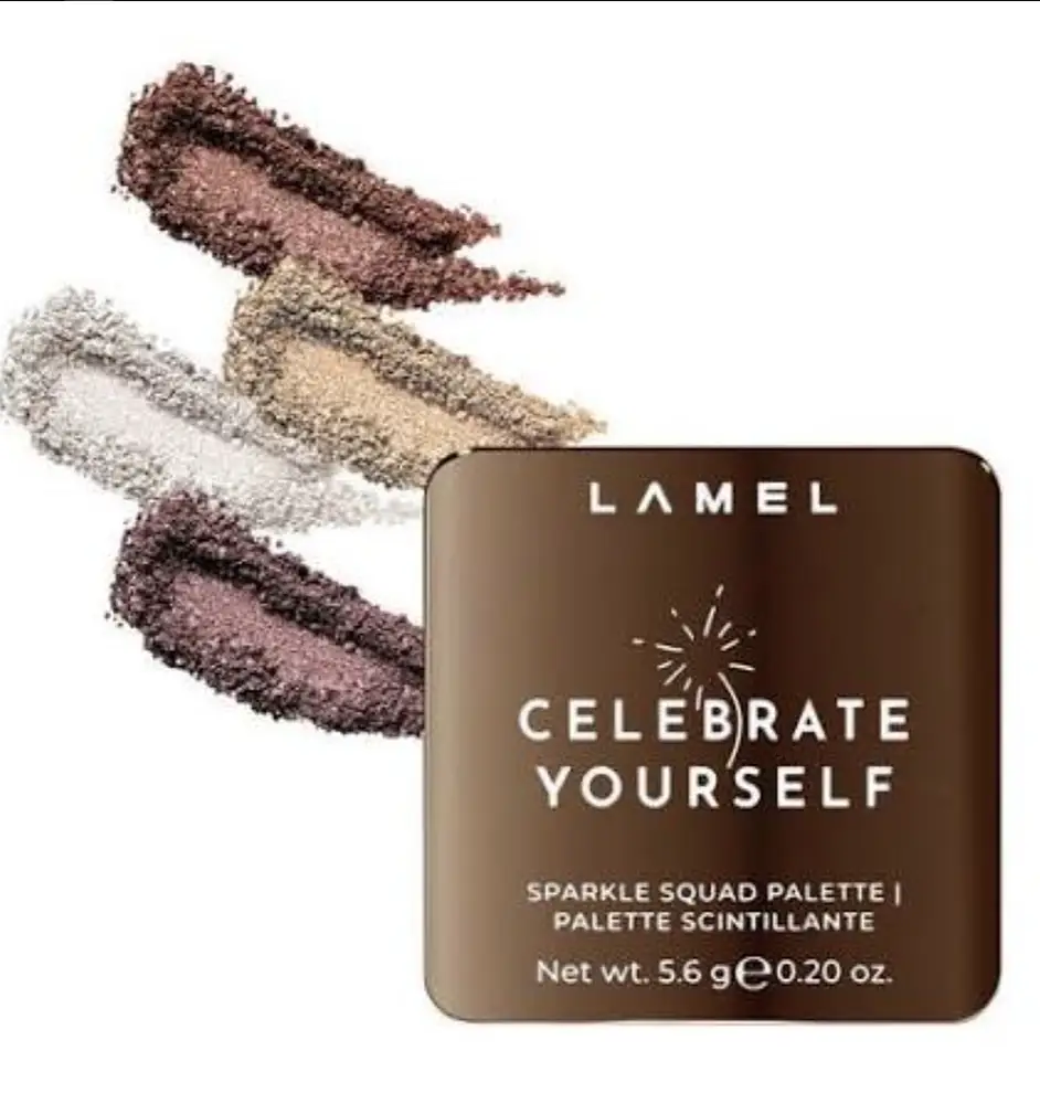 Lamel Cosmetics Celebrate Yourself Sparkle Squad Palette