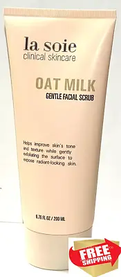 La Soie Clinical Skincare Oat Milk Gentle Facial Scrub