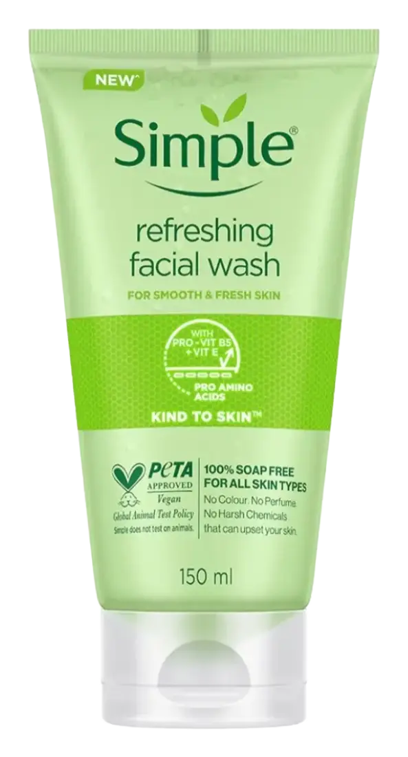 Simple Skincare Kind To Skin Refreshing Facial Wash India