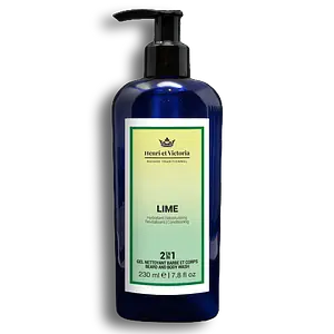 Henri Et Victoria Beard And Body Wash Lime