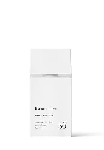 Transparent Lab Mineral Sunscreen SPF 50 PA++++