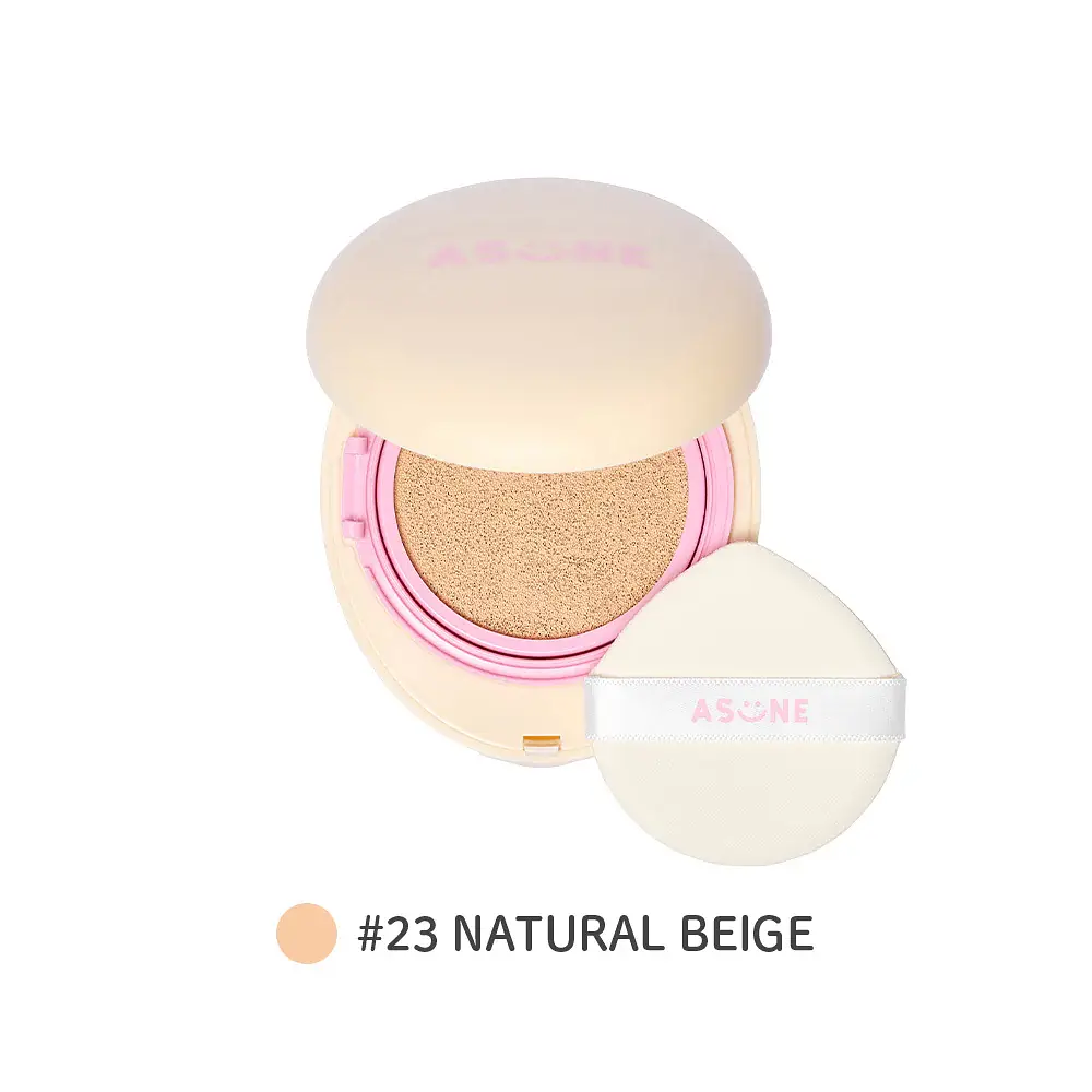 Asune Matte Cover Cushion Foundation SPF47 PA++ #23 Natural Beige