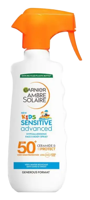 Garnier Ambre Solaire Kids Sensitive Advanced Hypoallergenic Spray SPF 50+ Finland