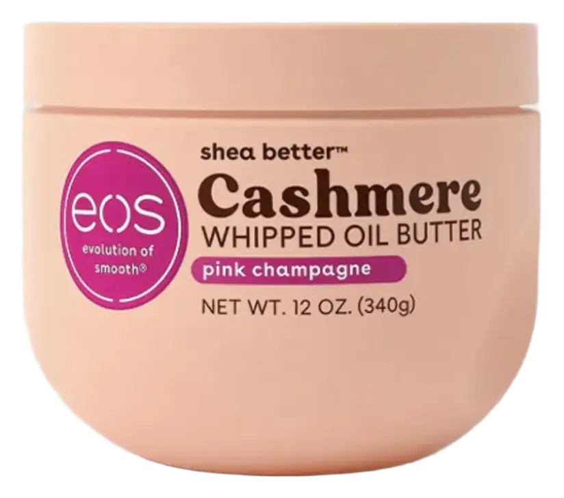 EOS Shea Better Cashmere Whipped Oil Body Butter Pink Champagne