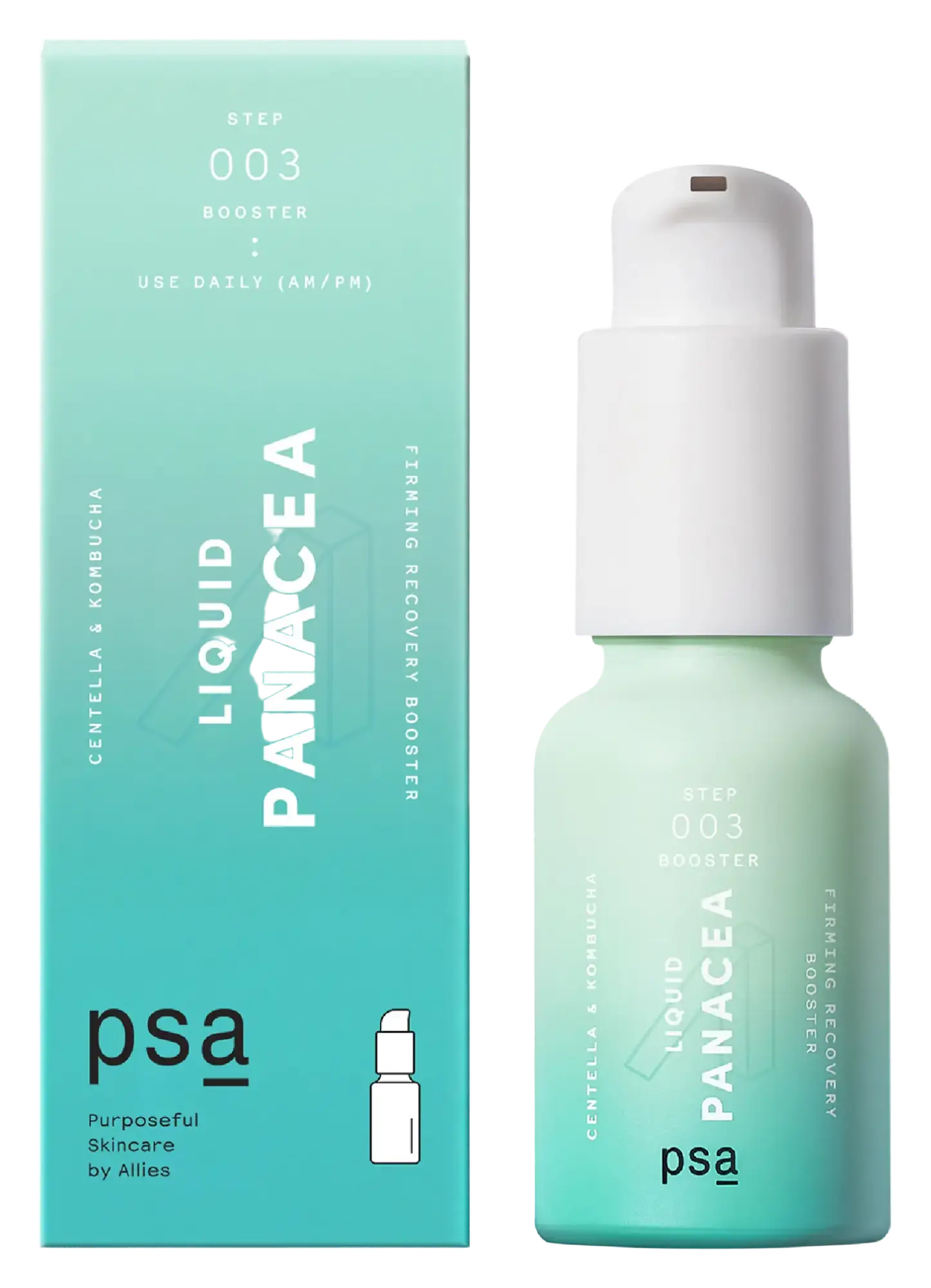 PSA SKIN Liquid Panacea Centella & Kombucha Firming Recovery Booster