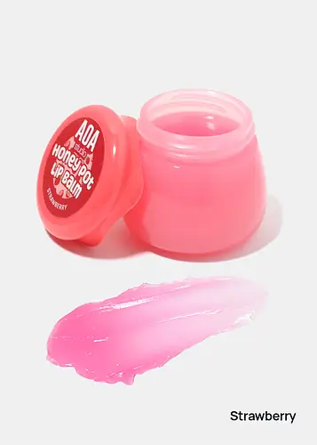 AOA Skin Honey Pot Lip Balm Strawberry