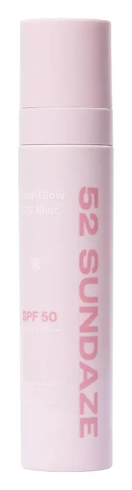52 Sundaze SPF 50 Rosewater Mist