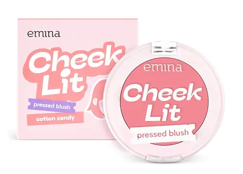 Emina Cheek Lit Pressed Blush Cotton Candy
