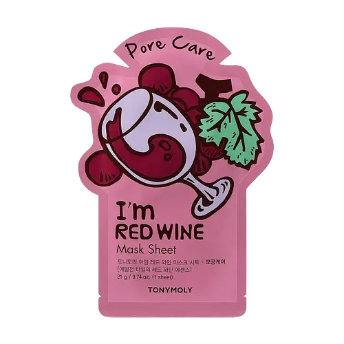 TONYMOLY I'm Sheet Mask Red Wine Pore Care