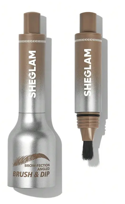 SHEGLAM Brow-Fection Angled Brush & Dip Ash