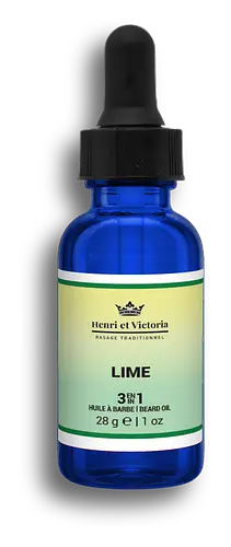 Henri Et Victoria Beard Oil - Preshave Oil Lime