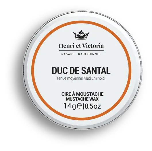 Henri Et Victoria Mustache Wax Duc de Santal