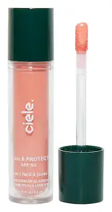 ciele. Blush & Protect SPF 50+ Liquid Blush Elodie