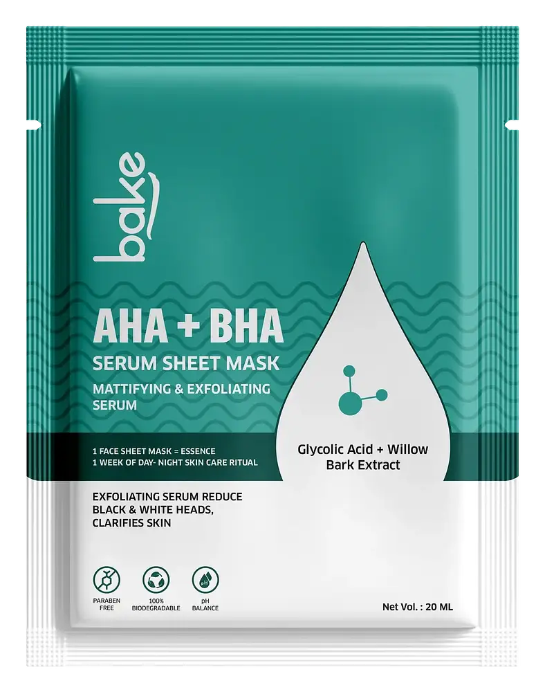 Bake Serum Sheet Mask AHA + BHA