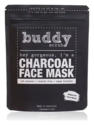 Buddy Scrub Activated Charcoal Face Mask