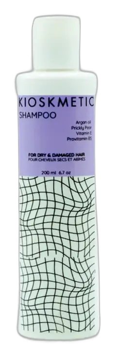 KIOSKMETIC Argan Oil , Prickly Pear, Vitamin E & Provitamin B5 For Dry And Damaged Hair Shampoo