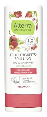 Alterra Naturkosmetik Feuchtigkeits-Spülung Bio-Granatapfel