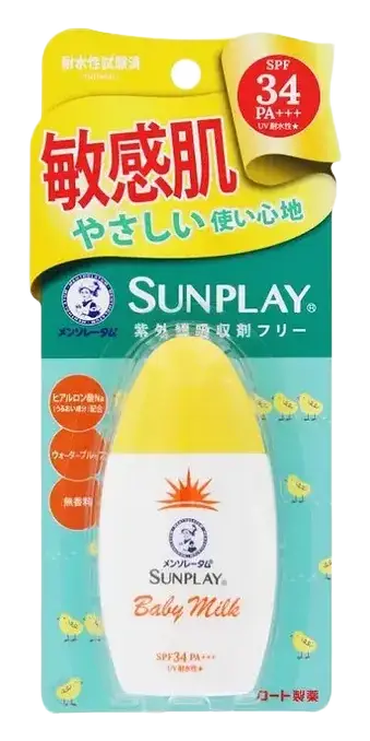 Rohto Mentholatum Baby Milk SPF34 PA +++