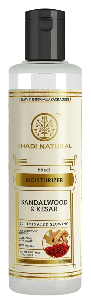 Khadi Natural Sandalwood & Kesar Moisturizer