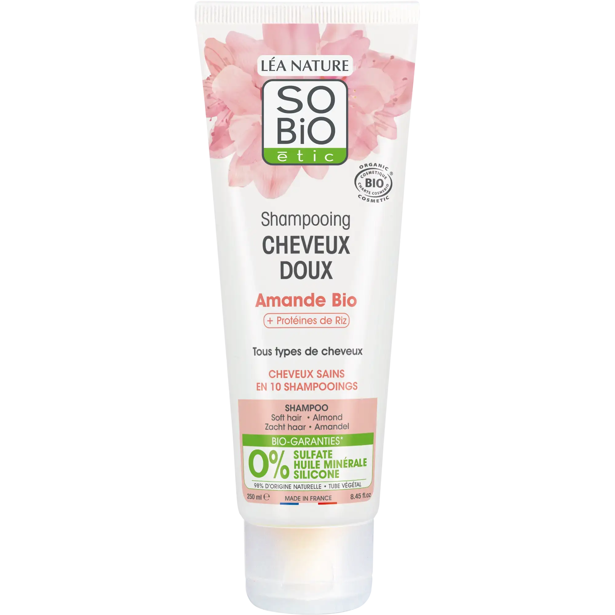 So’ Bio Etic Shampooing Cheveux Doux Amande Bio