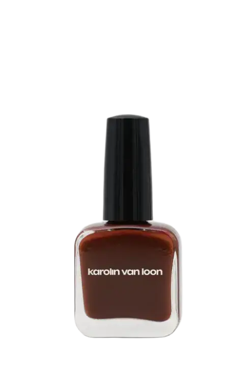 Karolin Van Loon Nail Polish 24 Magma Noir