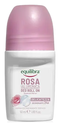 Equilibra Rose Hyaluronic Acid Deodorant Roll-On