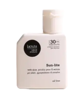 Laouta Sun-Lite Oil Free Face Sunscreen SPF 30 Clear