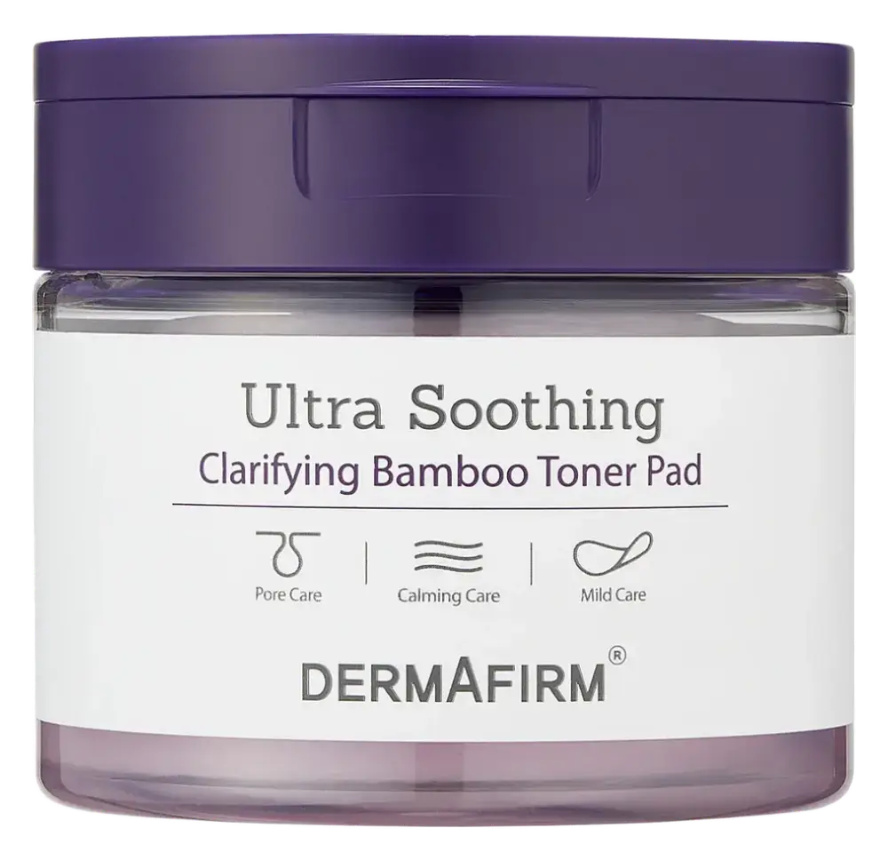 Dermafirm Ultra Soothing Clarifying Bamboo Toner Pad
