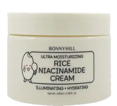 Bonnyhill Ultra Moisturizing Rice Niacinamide Cream Illuminating + Hydrating