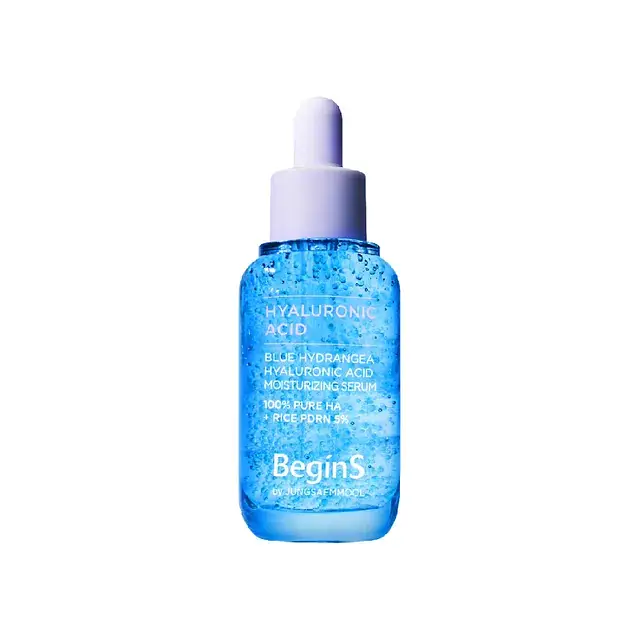 BeginS Blue Hydrangea Hyaluronic Acid Moisturizing Serum