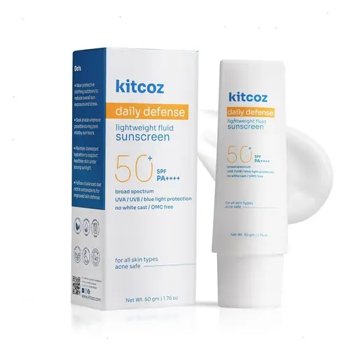 Kitcoz Daily Defense Lightweight Fluid Sunscreen SPF 50+ PA++++