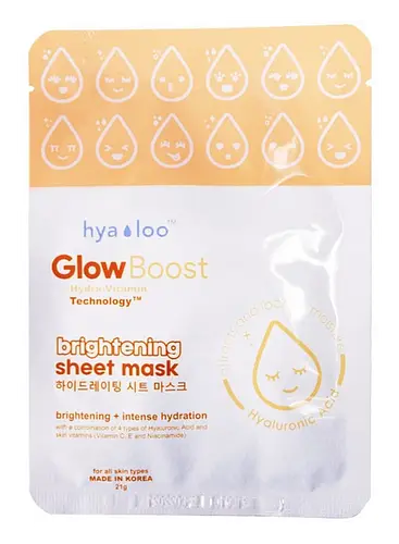 Hyaloo Glow Boost Brightening Sheet Mask