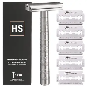 Henson Shaving AL13-M Razor Aircraft Aluminum