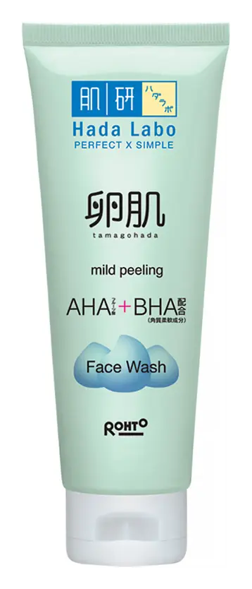 Hada Labo Tamagohada Mild Peeling AHA+BHA Face Wash
