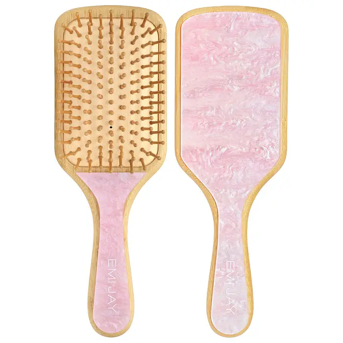 Emi Jay Bamboo Paddle Hair Brush Pink Sugar