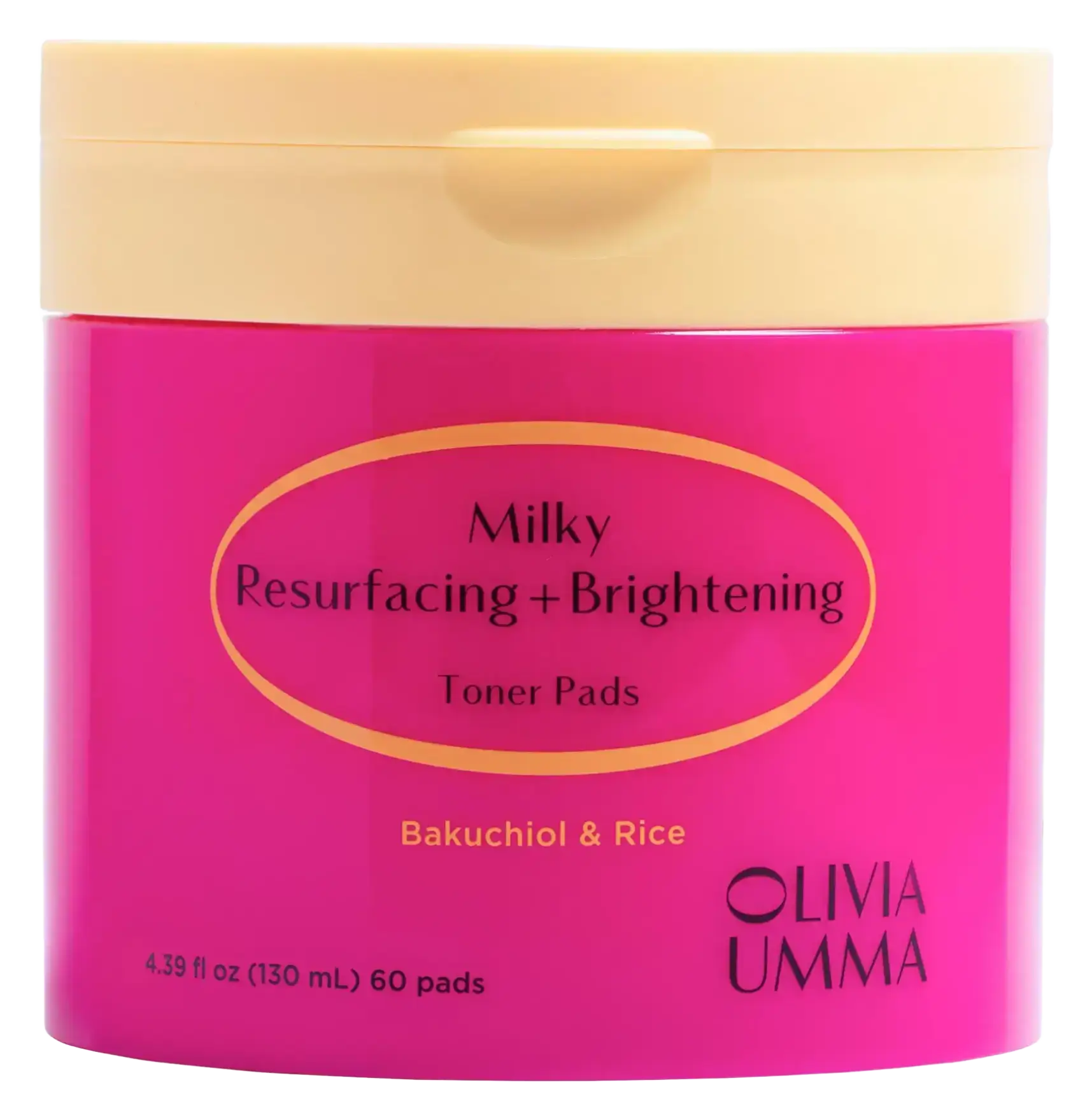 Oliviaumma Milky Resurfacing + Brightening Toner Pads