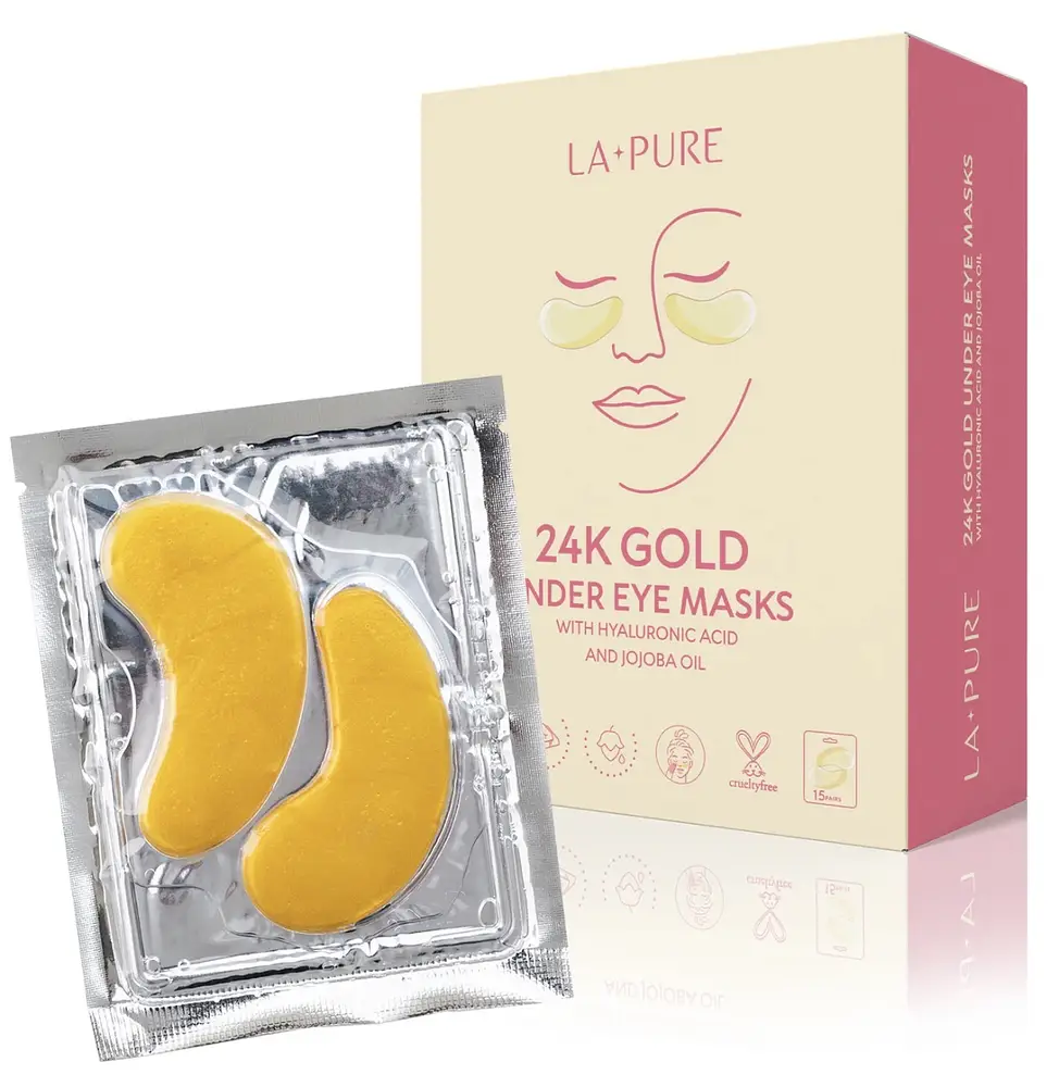 La Pure 24K Gold Under Eye Masks