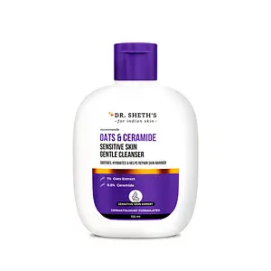 Dr. Sheth's Oats & Ceramide Sensitive Skin Gentle Cleanser